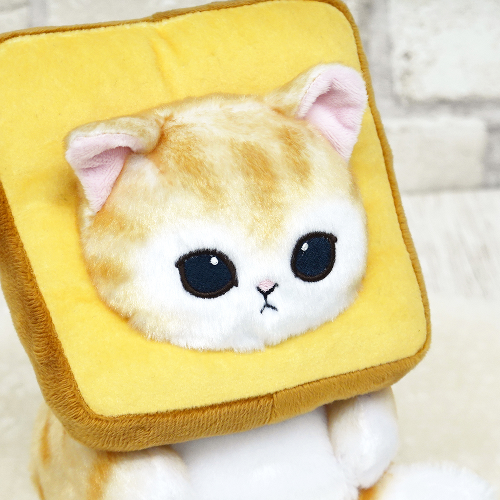 Sun Arrow ぽてたまぬいぐるみ モフサンド パンにゃん ベージュ