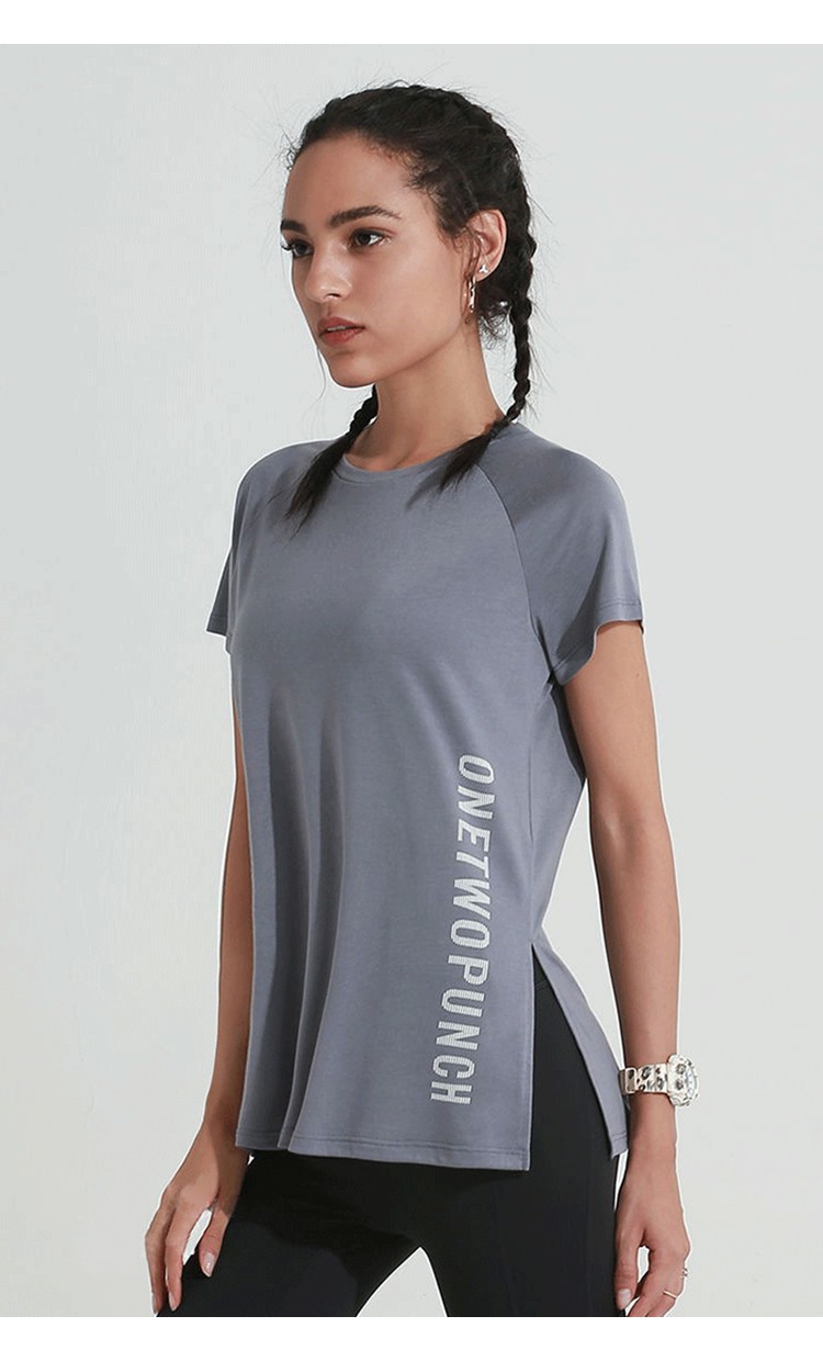 スポーツウェア レディース おしゃれ ウェア Milanda ヨガウェア ジムウェア トップス ブランド Tシャツ 吸水速乾 ダンス ズンバ アクティブカラーフィットt 予約販売 本