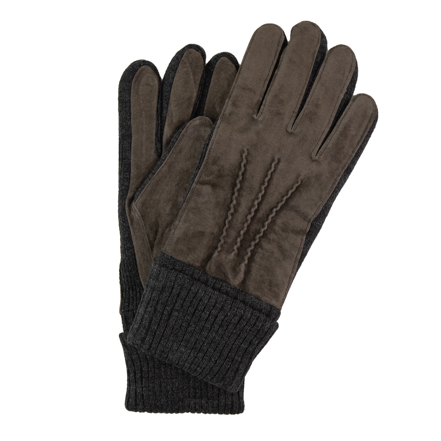 JIL SANDER メンズグローブ DENTS デンツ ニット×スエード メンズ グローブ KENDAL 5-1629