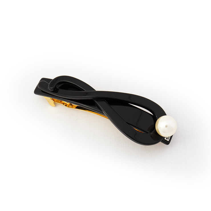 アレクサンドル ドゥ パリ バレッタ パールバレッタ 8cm ヘア