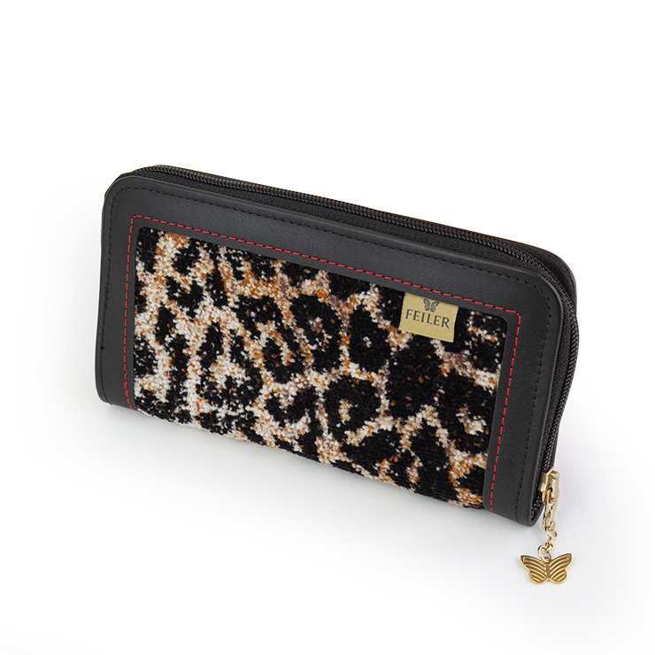 訳あり FEILER フェイラー ラウンドジップ 長財布 D95691 SAFARI シュニール織 フェイラー レディース 財布 ロングウォレット ヒョウ柄 レオパード |  | 01