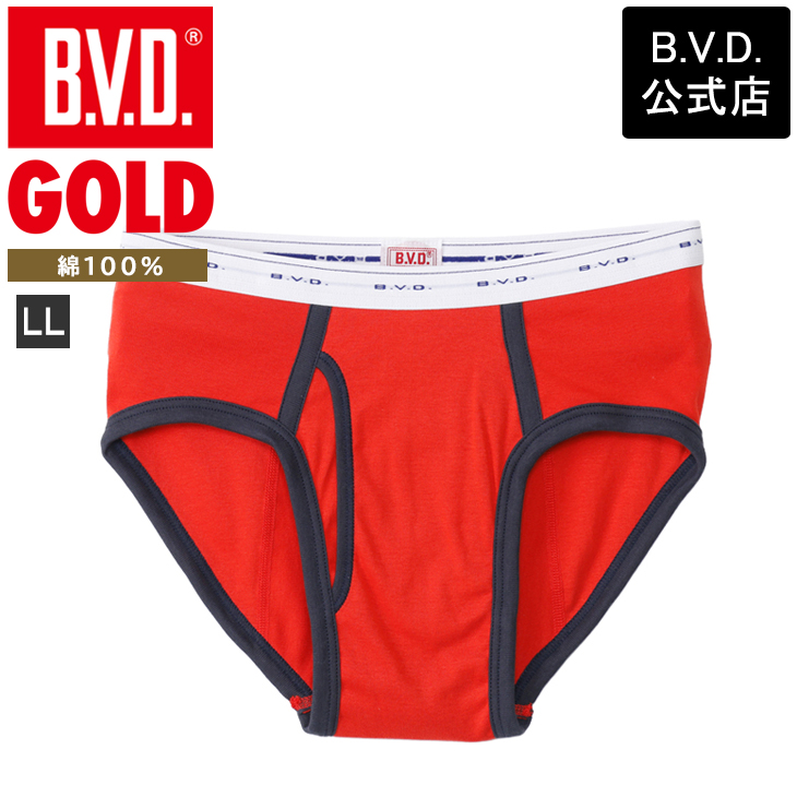 B.V.D. GOLD MEN'S UNDERWEAR Lサイズ　新品✕30着 B.V.D ブリーフ bvd BVD GOLD カラー ビキニ LL パンツ 肌着 ビキニ 綿