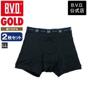 bvd BVD GOLD ボクサーパンツ 2枚セット LL 下着 メンズ 肌着 綿100％ インナー...