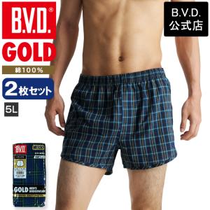 bvd BVD GOLD トランクス 2枚セット 5L パンツ メンズ インナー 下着 肌着 綿10...