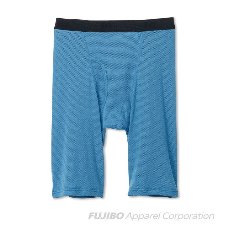 B.V.D. 吸水速乾メッシュ ロングボクサーパンツ 前あき 通気性 男性下着 アンダーウェア インナー メンズ 肌着 bvd 爆買 | B.V.D | 01