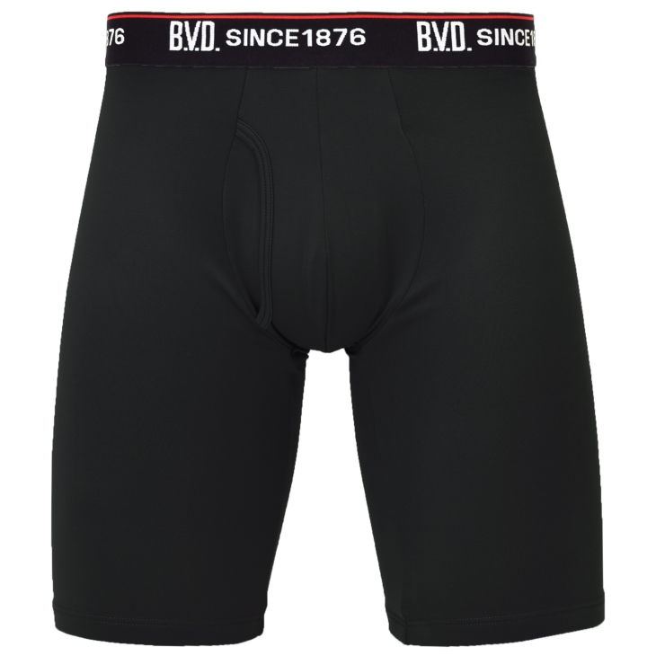 裏起毛 ロングボクサーパンツ BVD 立体フロント ライトフィット メンズ アンダーウェア あったか 防寒 bvd 肌着 インナー 前開き 爆買 | B.V.D | 01