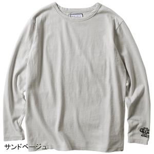 B.V.D. 日本製 ヘビーウエイト クルーネックロングスリーブTシャツ 綿100％ 厚地 bvd