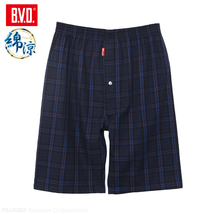 B.V.D. 綿涼 ロングトランクス(前あき) 綿100％ パナマ織り スズテコ BVD メンズ男性下着 ルームウェア ルームパンツ  :GR946:B.V.D.e-shop メーカー直営店 - 通販 - Yahoo!ショッピング