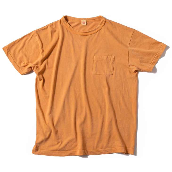 60's ビンテージ BVD ポケット tシャツ マスタード色 L B.V.D Tシャツ ベースガーメンツ ポケットTシャツ スポートップス 単品