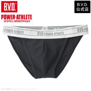 WEB限定 BVD POWER-ATHLETE メッシュ マイクロビキニ 吸水速乾 スポーツアンダー...