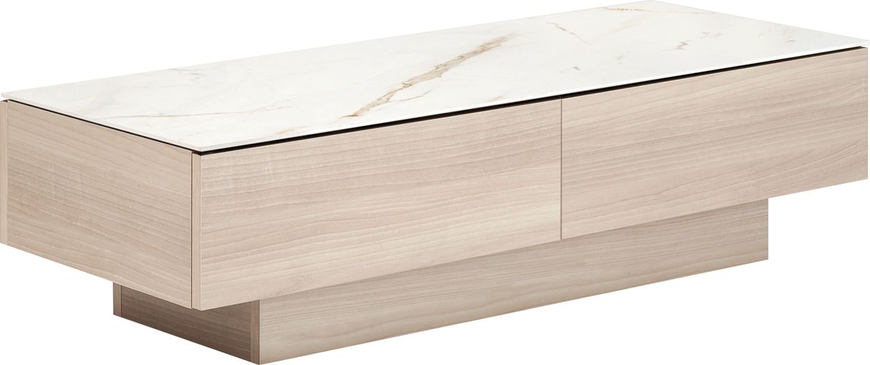 パモウナ センターテーブル 幅115cm 高さ30cm 奥行43cm CR リビング