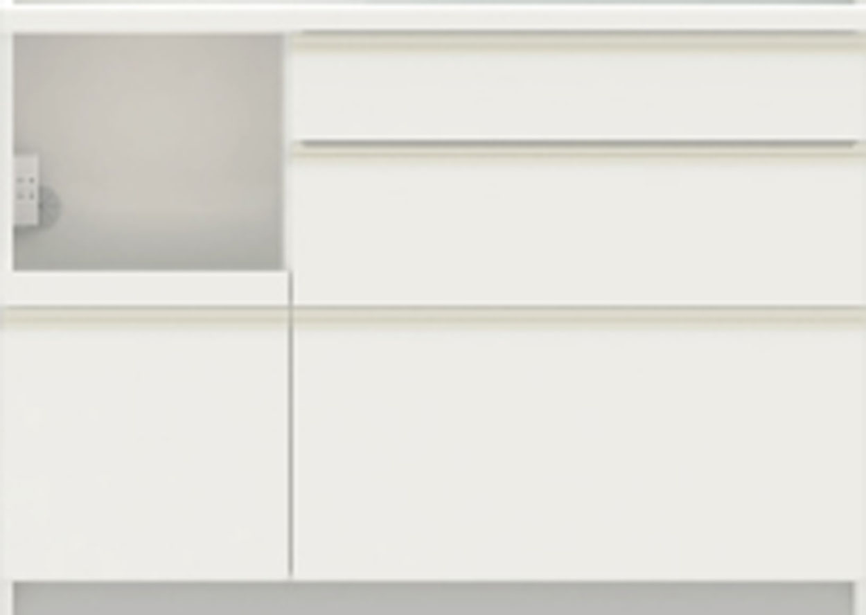 パモウナ カウンター 幅120cm 奥行45cm 高さ85cm EM 下台販売 完成品