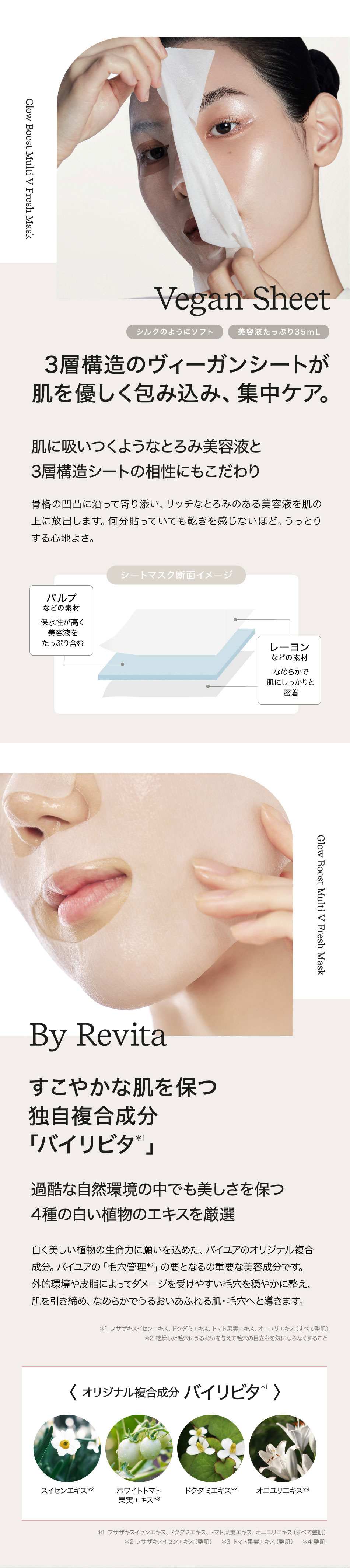 ByUR バイユア パック フェイスパック シートマスク 個包装