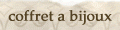 coffret a bijoux ロゴ