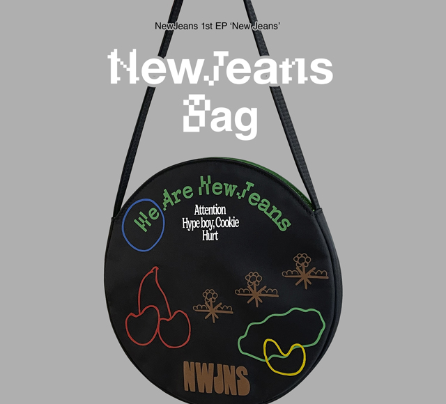 /[NewJeans 1st EP 'New Jeans' Bag (Black) ver.] []/NewJeans/