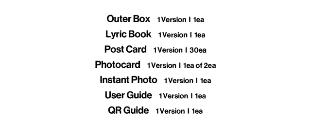 /Indigo' Postcard Edition (Weverse Albums ver.)/RM/
