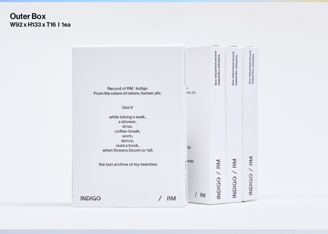 /Indigo' Postcard Edition (Weverse Albums ver.)/RM/