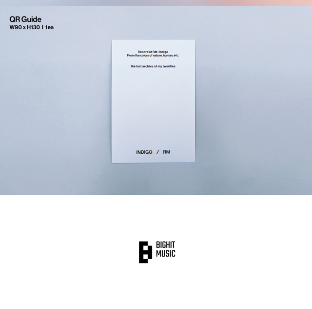 /Indigo' Postcard Edition (Weverse Albums ver.)/RM/