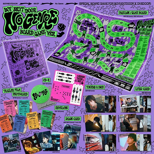 4th EP No Genre  Board Game ver. С BOYNEXTDOOR