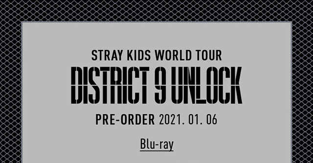 Stray Kids World Tour  District 9  Unlock’in SEOUL Blu-ray Disc