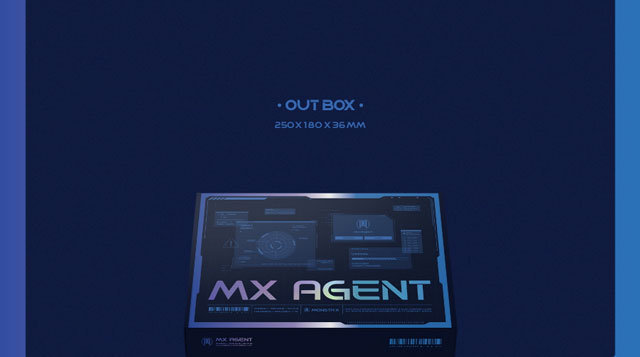 2022 MONSTA X 7TH OFFICIAL FANCLUB MONBEBE FAN-CONCERT <MX AGENT> DVD/MONSTA X