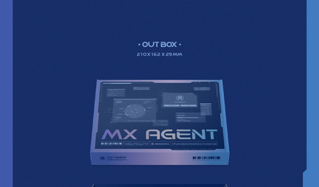 2022 MONSTA X7TH OFFICIAL FANCLUB MONBEBE FAN-CONCERT <MX AGENT> KIT/MONSTA X