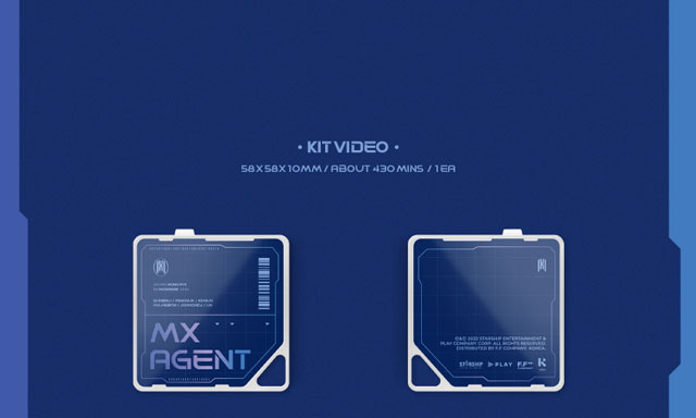 2022 MONSTA X11TH OFFICIAL FANCLUB MONBEBE FAN-CONCERT <MX AGENT> KIT/MONSTA X