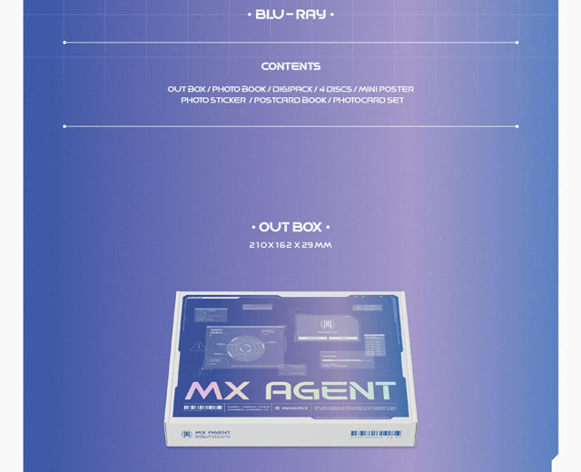 2022 MONSTA X 7TH OFFICIAL FANCLUB MONBEBE FAN-CONCERT <MX AGENT> Blu-ray/MONSTA X