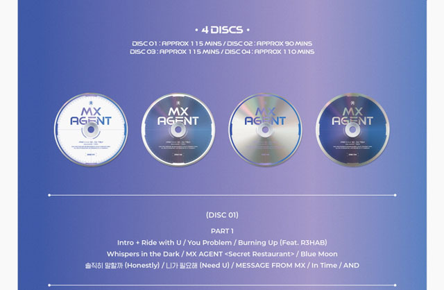 2022 MONSTA X 12TH OFFICIAL FANCLUB MONBEBE FAN-CONCERT <MX AGENT> Blu-ray/MONSTA X