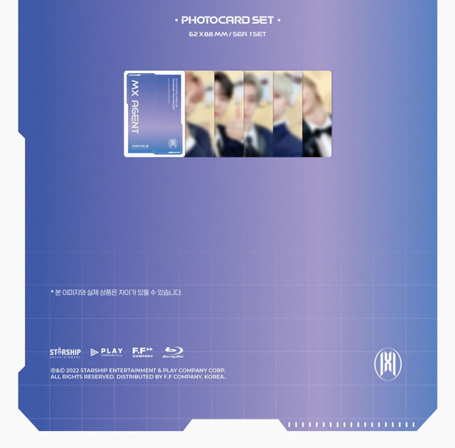 2022 MONSTA X 18TH OFFICIAL FANCLUB MONBEBE FAN-CONCERT <MX AGENT> Blu-ray/MONSTA X