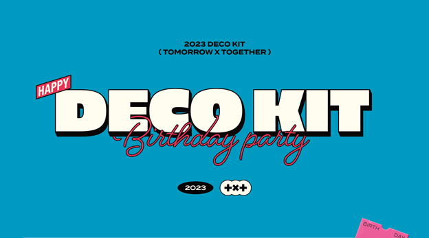 TOMORROW X TOGETHER 2023 DECO KIT/TOMORROW X TOGETHER