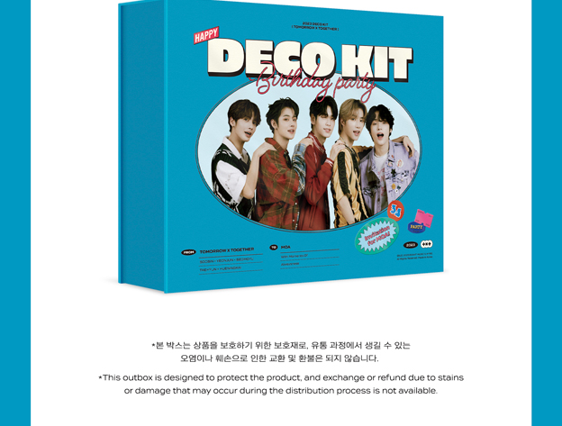 TOMORROW X TOGETHER 2025 DECO KIT/TOMORROW X TOGETHER