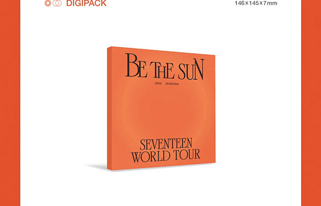 SEVENTEEN WORLD TOUR BE THE SUN SEOUL DVD SEVENTEEN