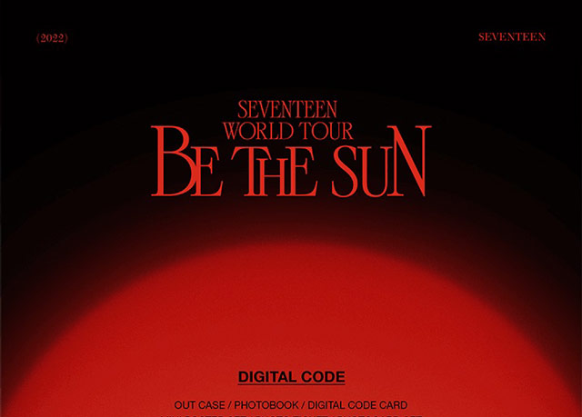 SEVENTEEN WORLD TOUR BE THE SUN SEOUL DIGITAL CODE SEVENTEEN