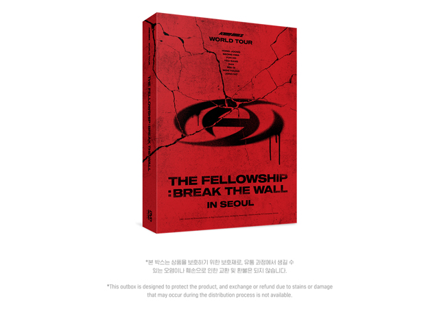ATEEZ WORLD TOUR THE FELLOWSHIP BREAK THE WALL IN SEOUL DVD ATEEZ