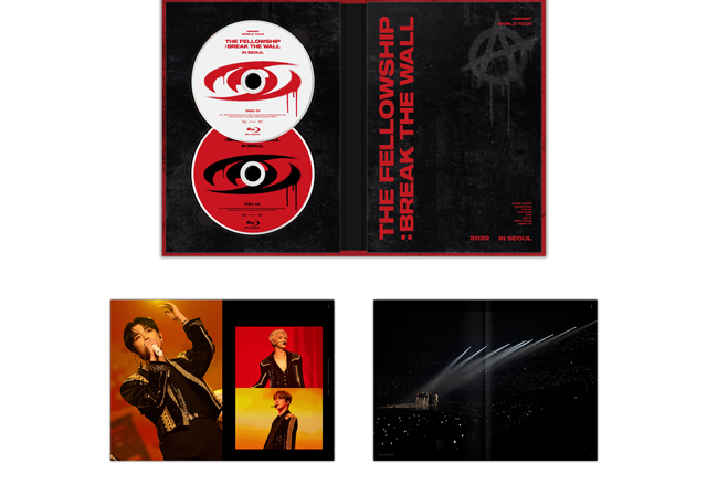ATEEZ WORLD TOURTHE FELLOWSHIP BREAK THE WALL IN SEOUL Blu-rayATEEZ