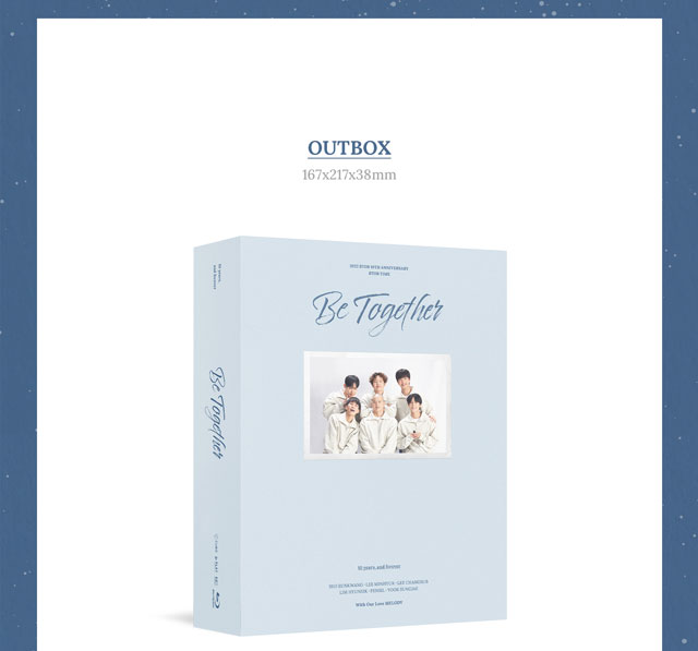 10TH ANNIVERSARY CONCERT 2023 BTOB TIME Be Together Blu-ray BTOB