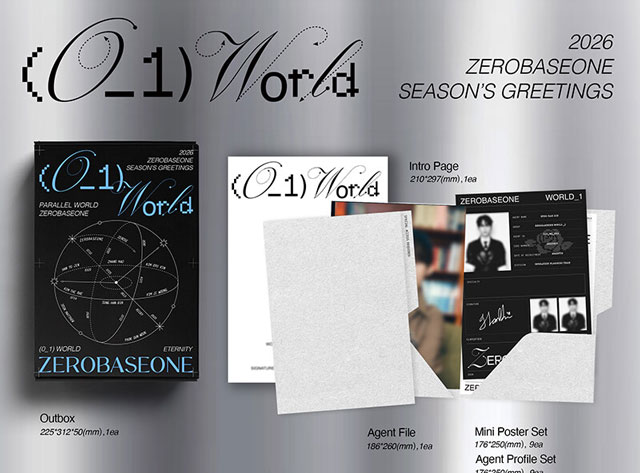 ZEROBASEONE - 2026 �������󥰥꡼�ƥ��� (0_1) World�����ӥե��ȥ����ɥ��åȣ�����åȥץ쥼��ȡ����٥�󡡥�������2026��