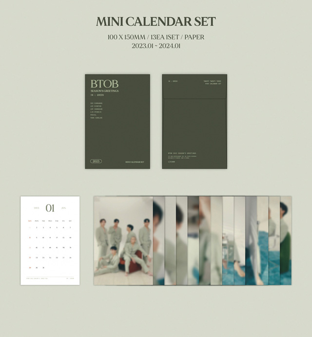 BTOB 2034 SEASONS GREETINGSIN : GREEN VER/BTOB