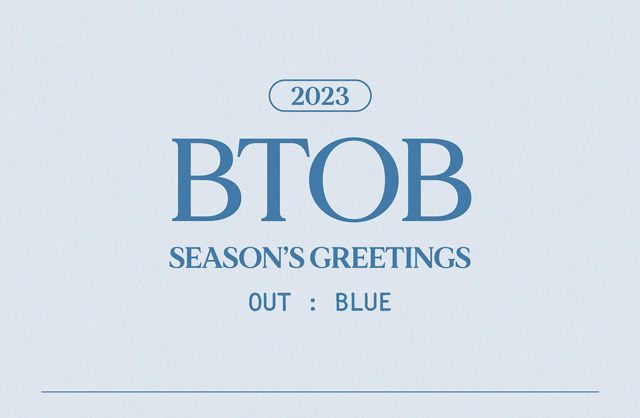 BTOB 2023 SEASONS GREETINGSOUT : BLUE VER/BTOB