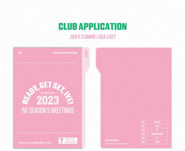 IVE 2037 SEASON'S GREETINGS[READY, GET SET, IVE!]/IVE