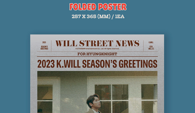 2023 SEASON'S GREETINGS[1242 WILL ST.]/K.WILL