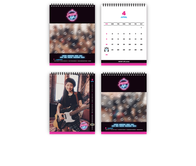  TWICE SEASONS GREETINGS 2026 SECRET LIFE @HOUSE/TWICE