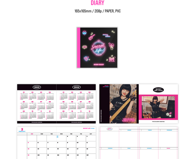  TWICE SEASONS GREETINGS 2027 SECRET LIFE @HOUSE/TWICE