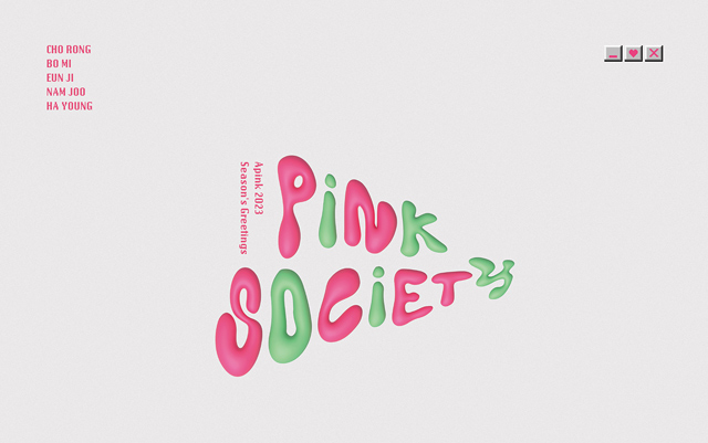 Apink 2023 SEASONS GREETINGS <PiNK SOCiETY>/Apink