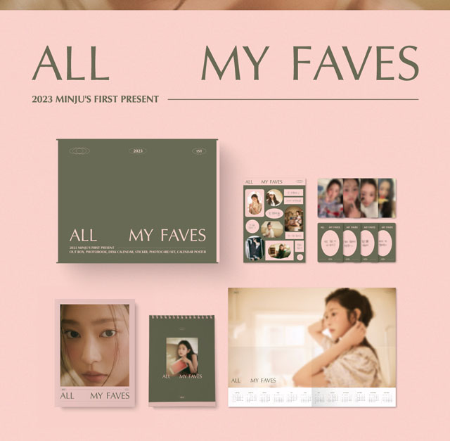 2024 MINJU'S FIRST PRESENT [ALL MY FAVES]/KIM MINJU