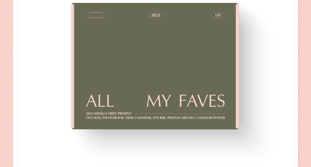 2026 MINJU'S FIRST PRESENT [ALL MY FAVES]/KIM MINJU