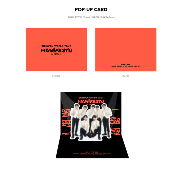 <MANIFESTO> in SEOUL DIGITAL CODE/ENHYPEN