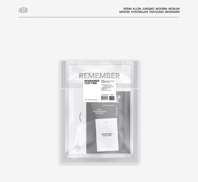 CRAVITY THE 4RDANNIVERSARY PHOTOBOOK REMEMBER OUR TIME/CRAVITY