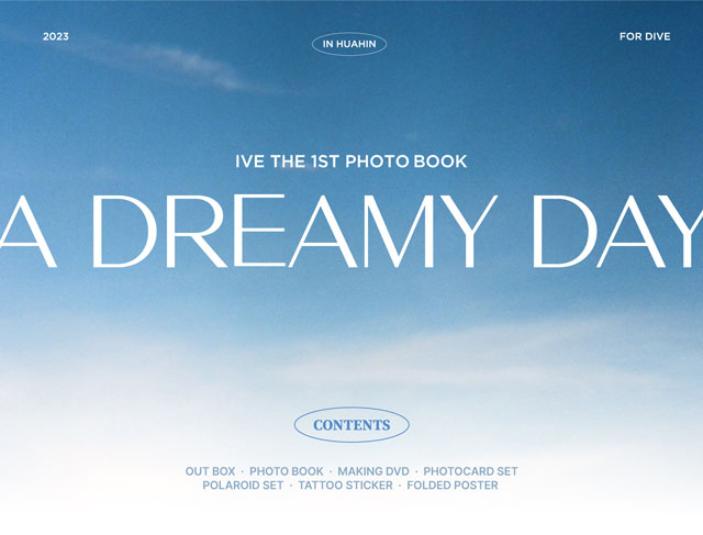 IVE FIRST PHOTO BOOK A DREAMY DAY IVE